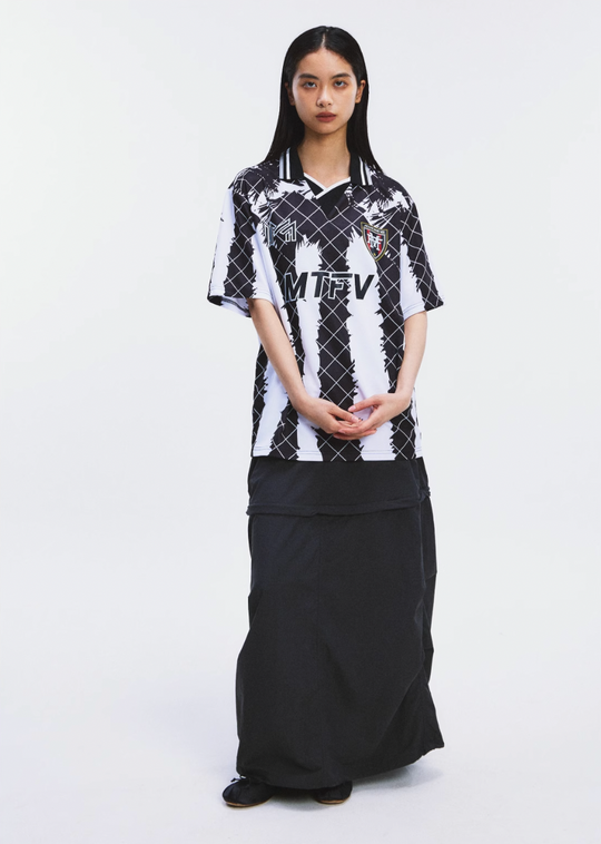 MOUNTAINFEVER Coconut Stripe Soccer Jersey Polo | Face 3 Face