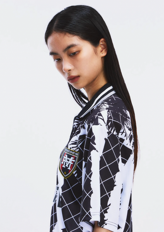 MOUNTAINFEVER Coconut Stripe Soccer Jersey Polo | Face 3 Face