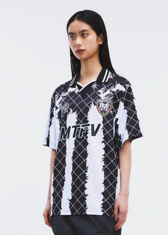 MOUNTAINFEVER Coconut Stripe Soccer Jersey Polo | Face 3 Face