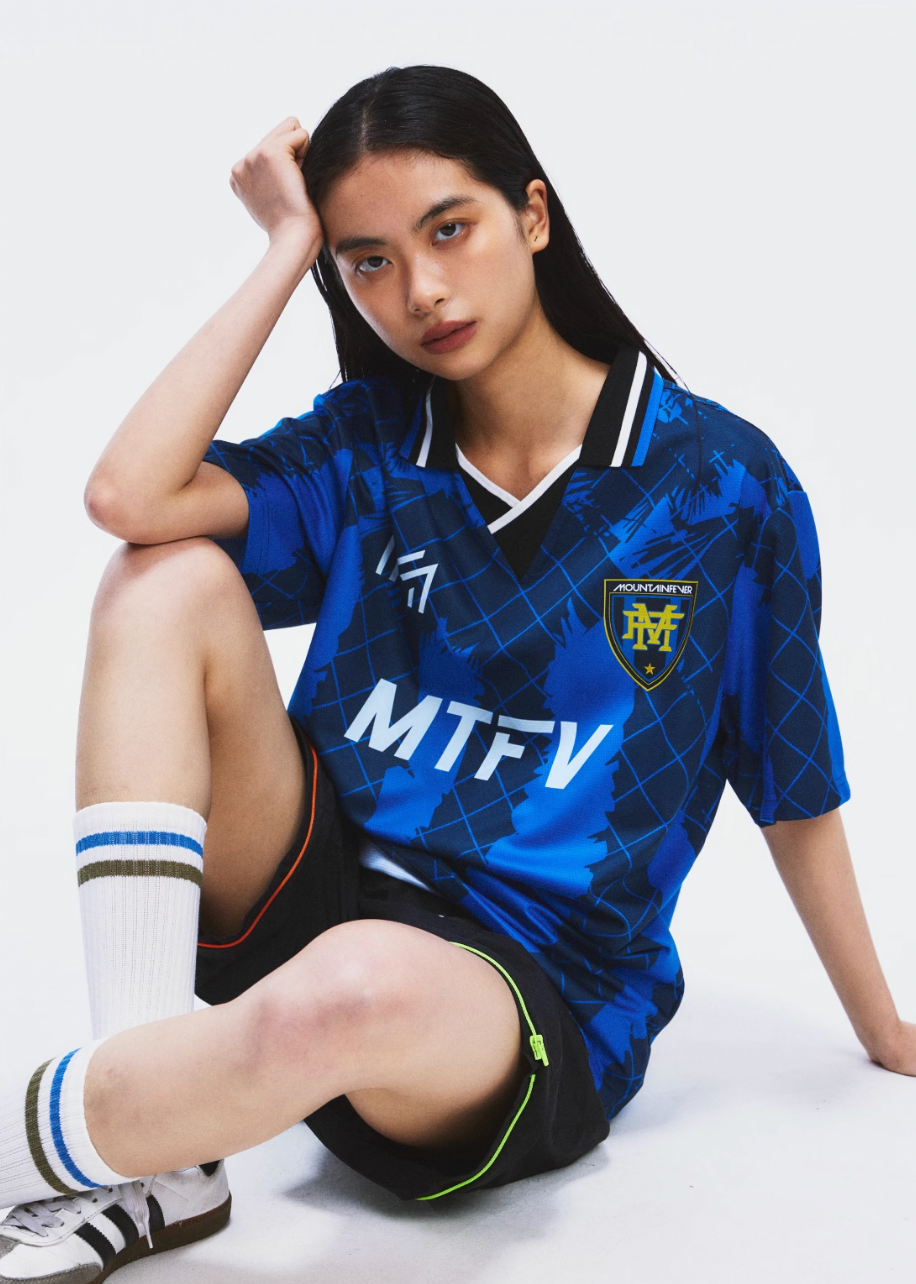 MOUNTAINFEVER Coconut Stripe Soccer Jersey Polo | Face 3 Face