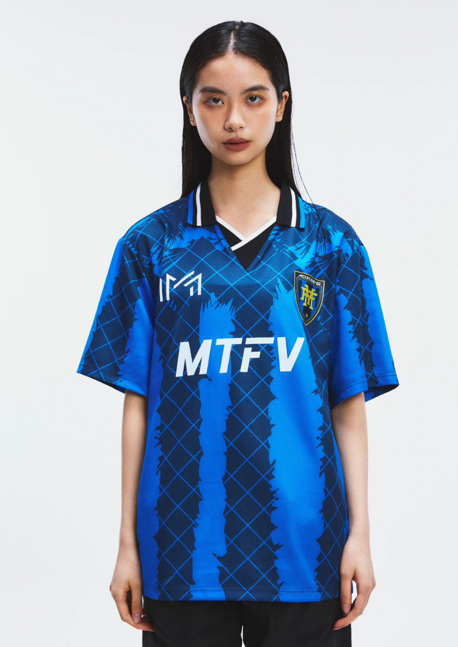 MOUNTAINFEVER Coconut Stripe Soccer Jersey Polo | Face 3 Face