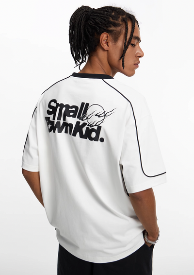 STK SmallTownKid Logo Flame Soccer Jersey | Face 3 Face
