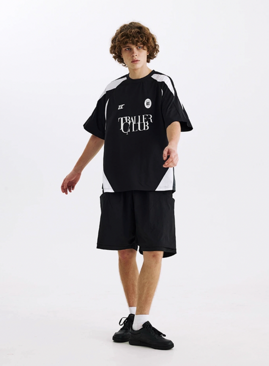 TBALLER Mesh Patchwork Color Blocking Soccer Jersey | Face 3 Face