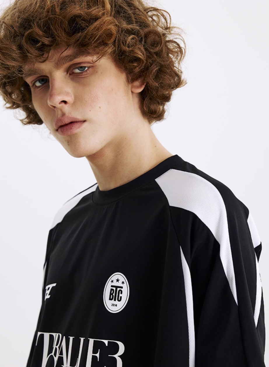 TBALLER Mesh Patchwork Color Blocking Soccer Jersey | Face 3 Face