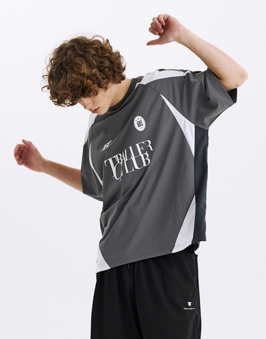 TBALLER Mesh Patchwork Color Blocking Soccer Jersey | Face 3 Face