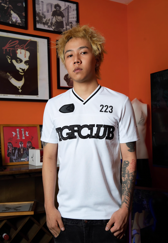 TGFCLUB Sports Fabric Patch Embroidered Logo Soccer Jersey | Face 3 Face