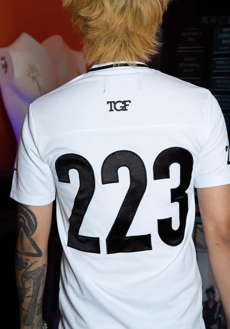 TGFCLUB Sports Fabric Patch Embroidered Logo Soccer Jersey | Face 3 Face