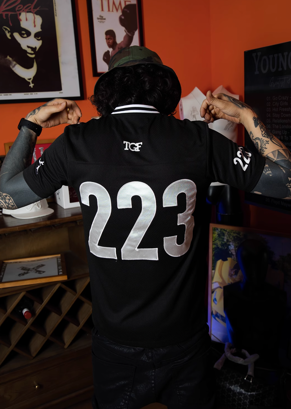 TGFCLUB Sports Fabric Patch Embroidered Logo Soccer Jersey | Face 3 Face