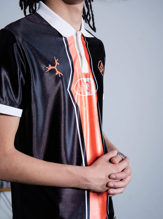 TGFCLUB Color Clashing Sports Fabric Soccer Jersey Polo | Face 3 Face