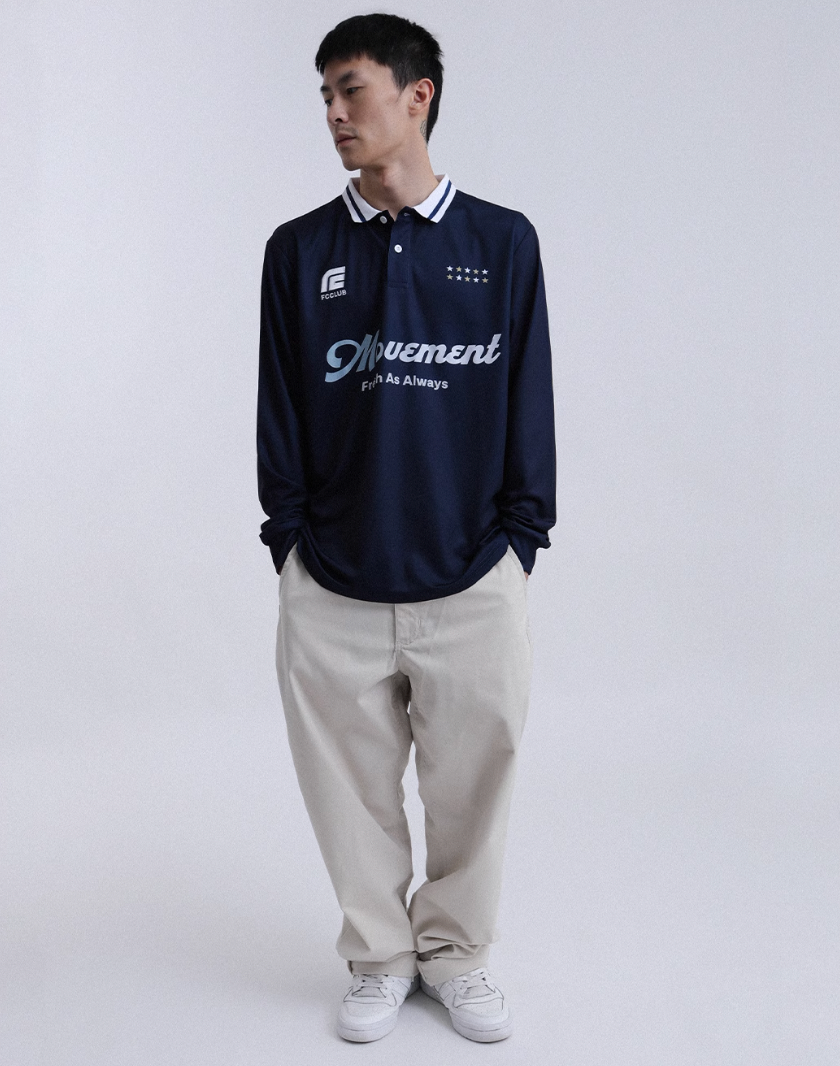FCCLUB Long Sleeved Soccer Jersey Polo | Face 3 Face