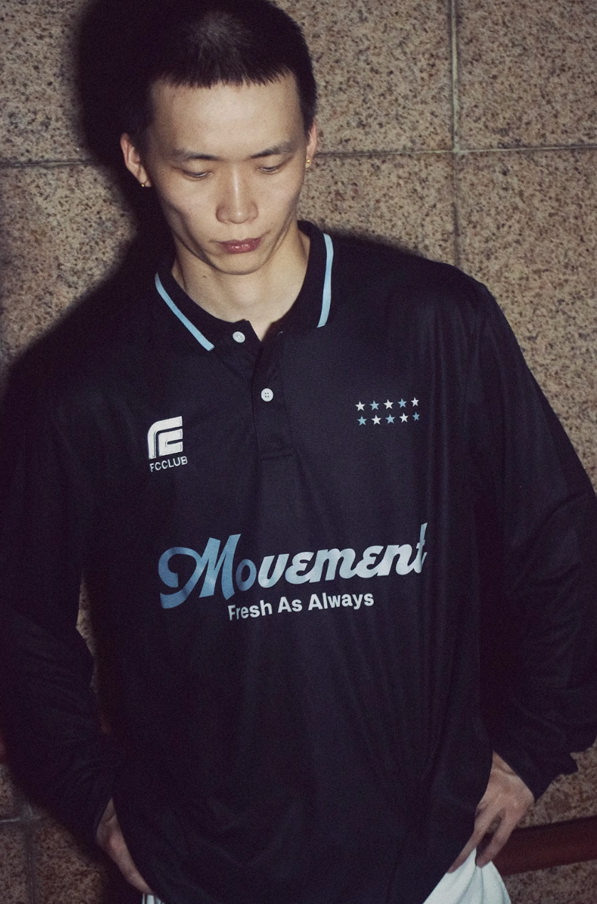 FCCLUB Long Sleeved Soccer Jersey Polo | Face 3 Face