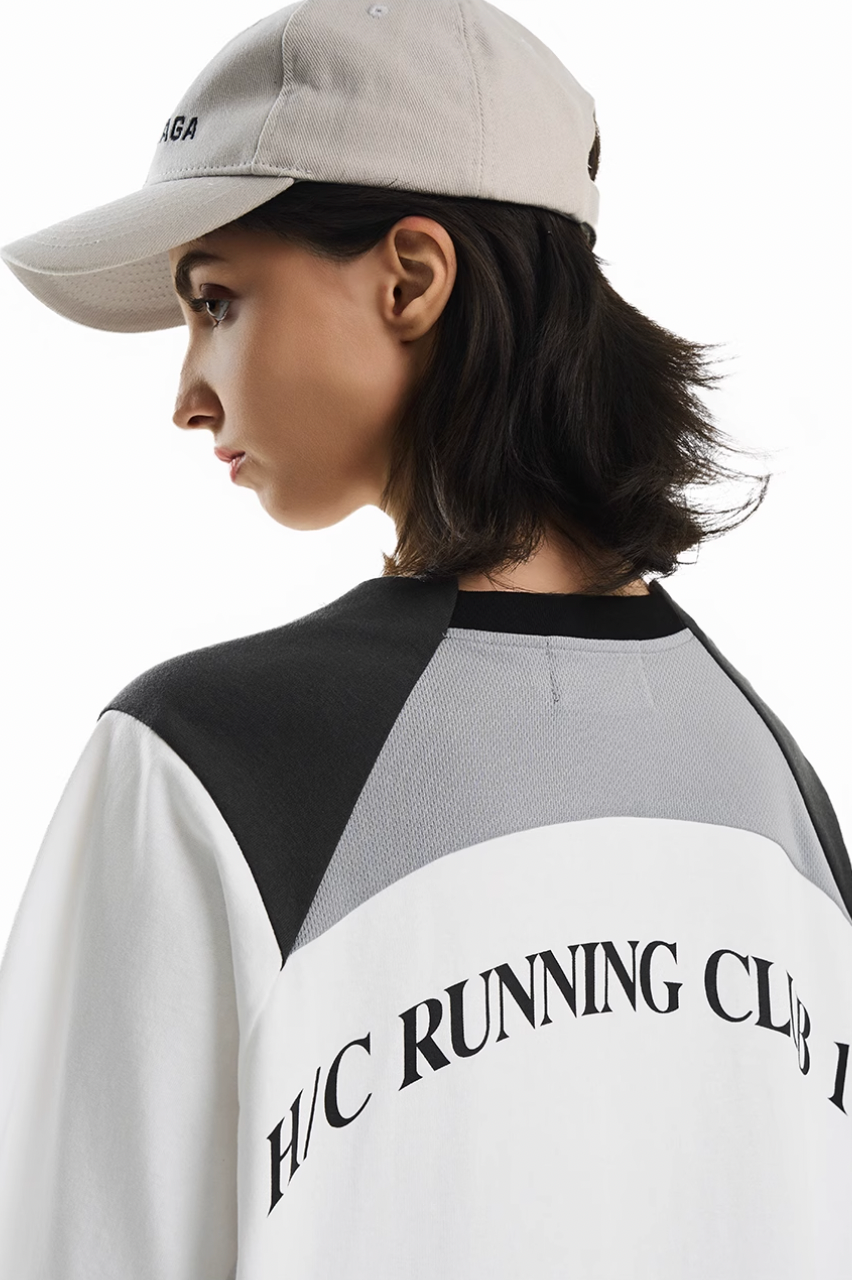 Harsh and Cruel Contrast Patchwork Racing Soccer Tee | Face 3 Face