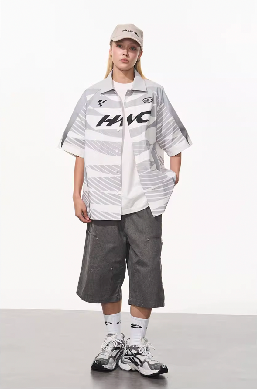 Harsh and Cruel Colorblock Digital Sports Print Shirt | Face 3 Face