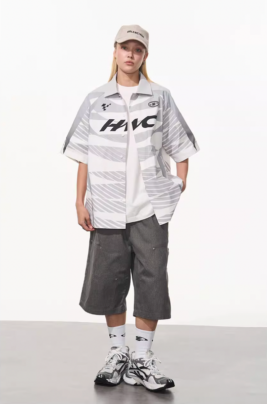 Harsh and Cruel Colorblock Digital Sports Print Shirt | Face 3 Face