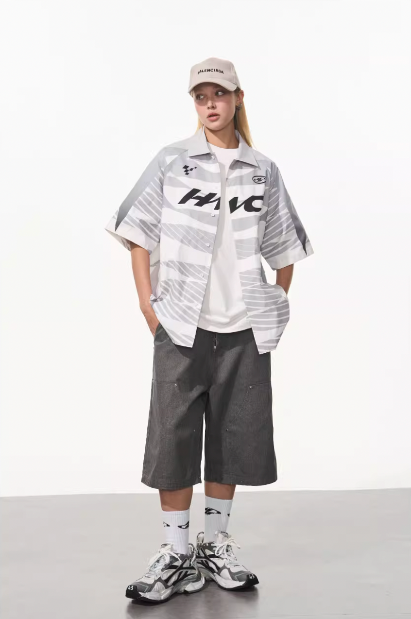 Harsh and Cruel Colorblock Digital Sports Print Shirt | Face 3 Face