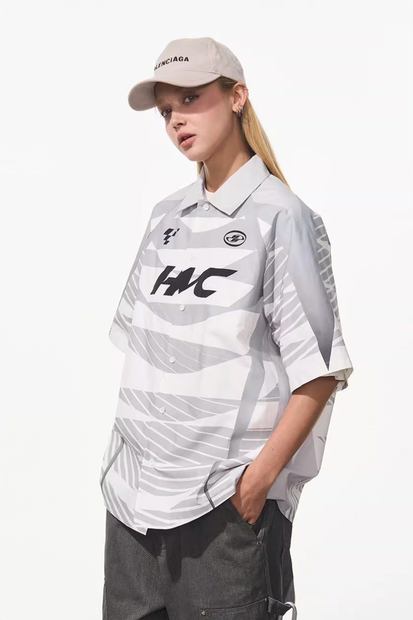 Harsh and Cruel Colorblock Digital Sports Print Shirt | Face 3 Face