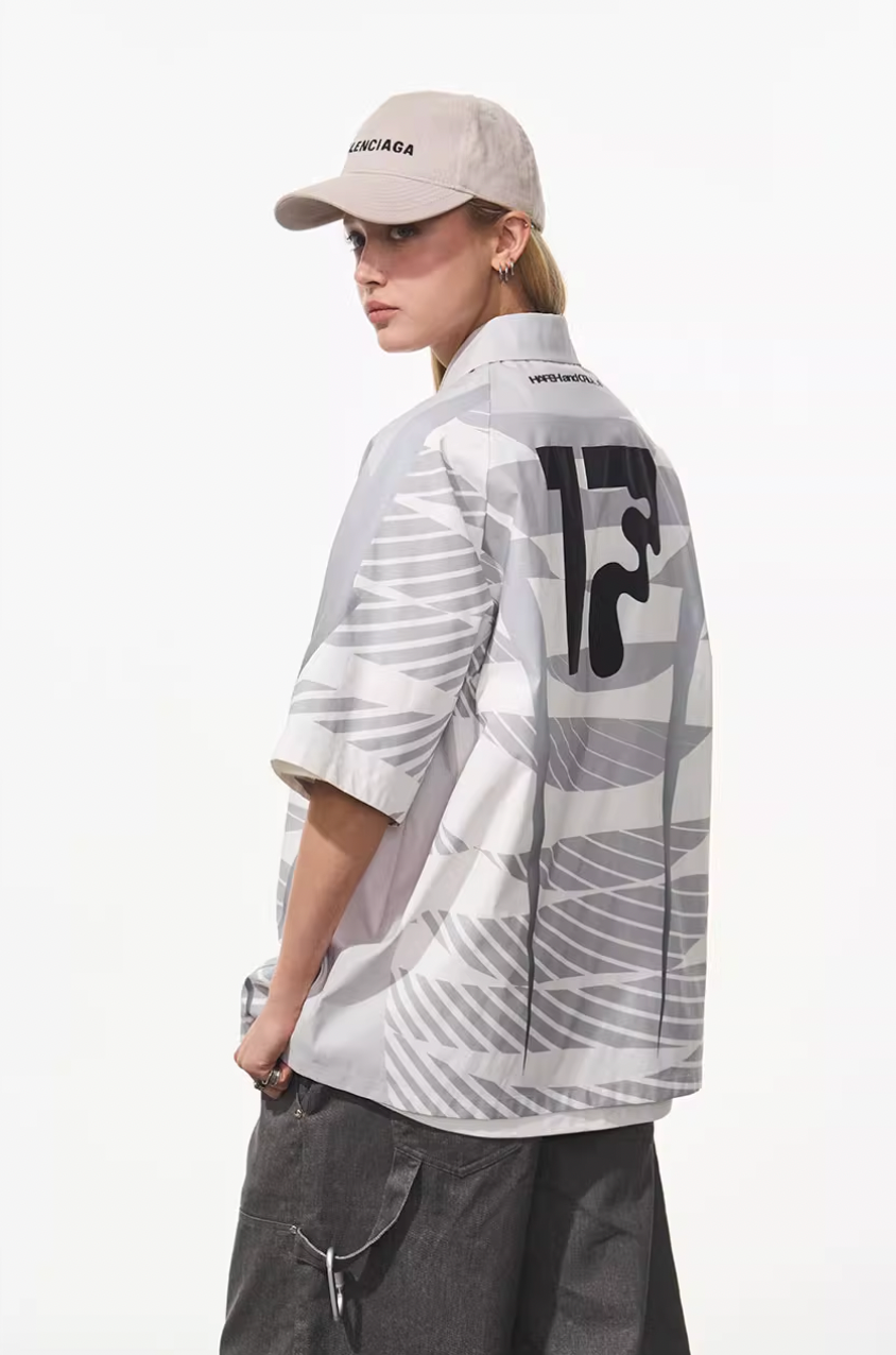 Harsh and Cruel Colorblock Digital Sports Print Shirt | Face 3 Face