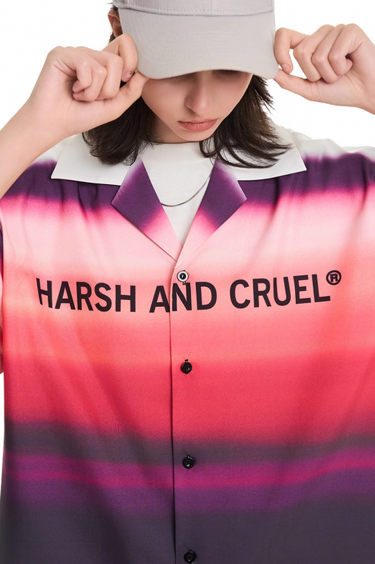 Harsh and Cruel Sunset Clouds Cuban Shirt | Face 3 Face