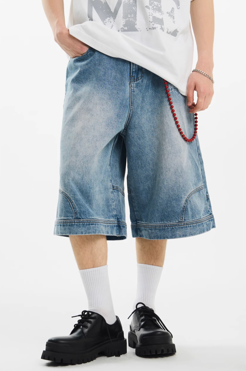 Harsh and Cruel Upside Down Pockets Jorts | Face 3 Face