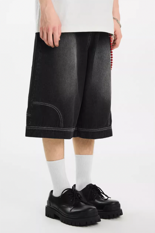 Harsh and Cruel Upside Down Pockets Jorts | Face 3 Face