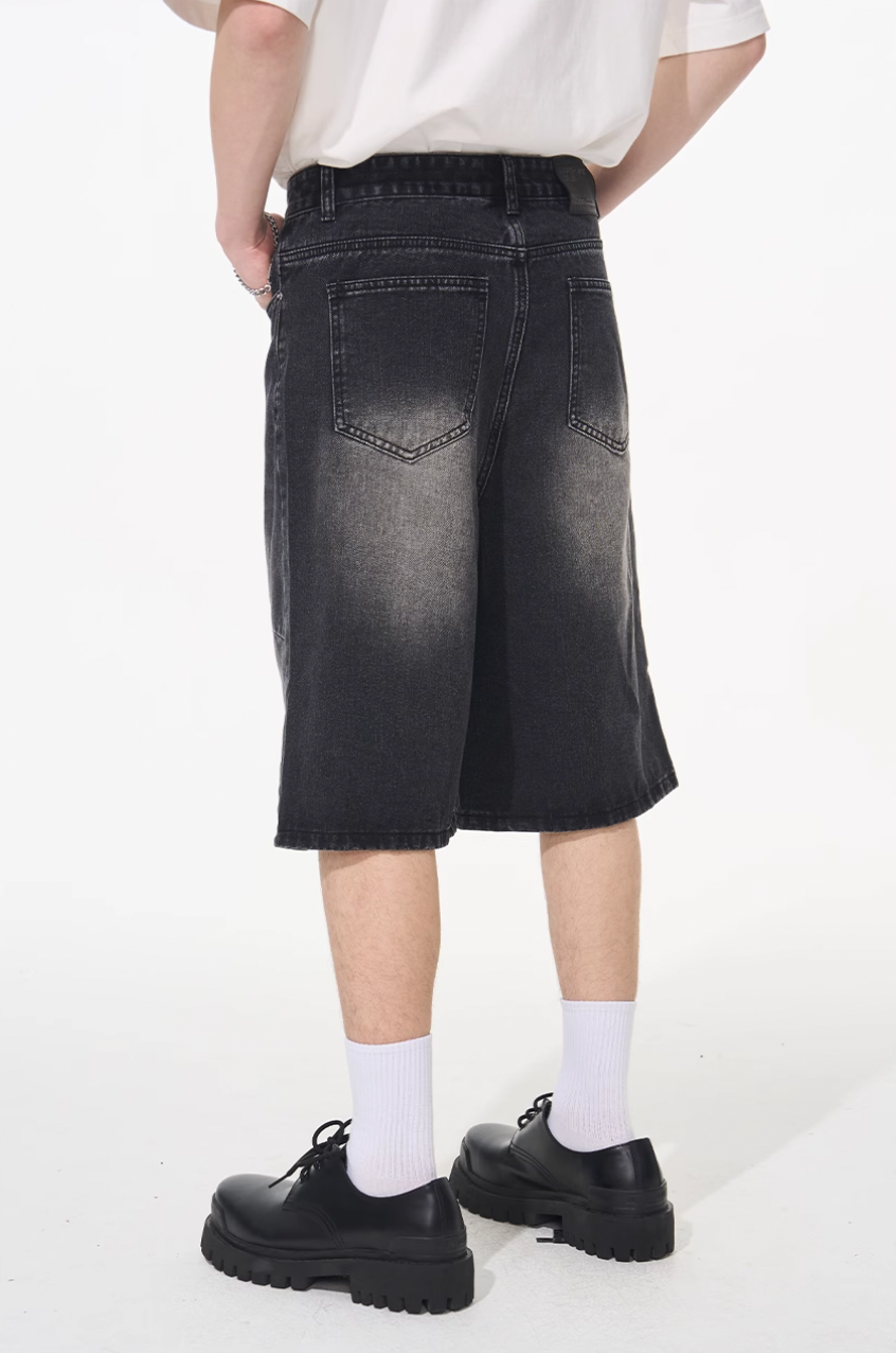 Harsh and Cruel Vintage French Embroidered Cropped Jeans | Face 3 Face