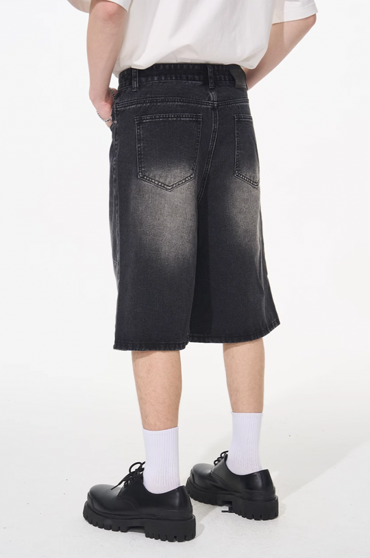 Harsh and Cruel Vintage French Embroidered Cropped Jeans | Face 3 Face