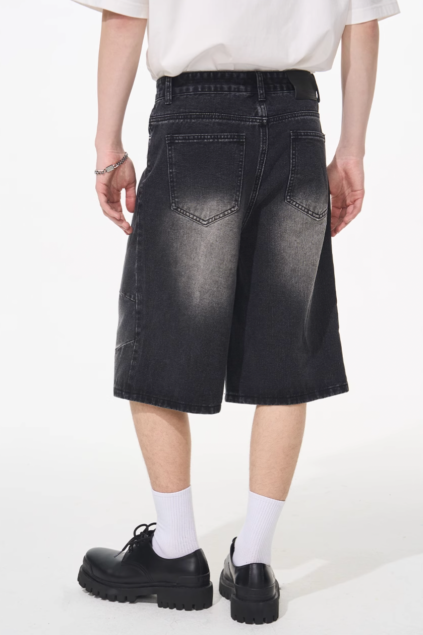 Harsh and Cruel Vintage French Embroidered Cropped Jeans | Face 3 Face