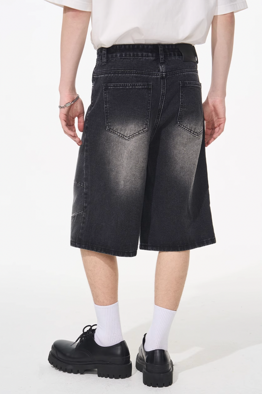 Harsh and Cruel Vintage French Embroidered Cropped Jeans | Face 3 Face