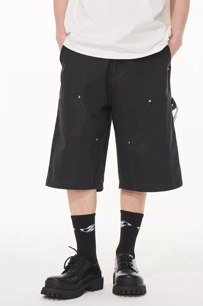 Harsh and Cruel Double Knee Carabiner Shorts | Face 3 Face