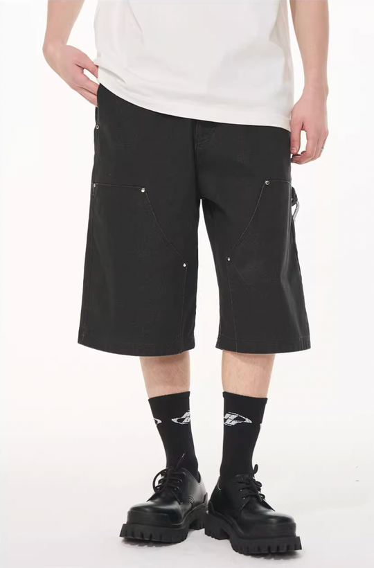Harsh and Cruel Double Knee Carabiner Shorts | Face 3 Face
