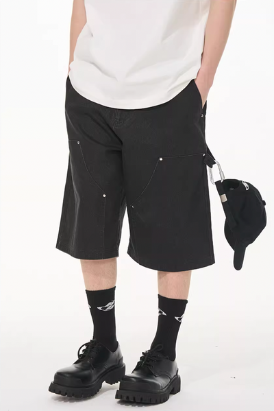 Harsh and Cruel Double Knee Carabiner Shorts | Face 3 Face