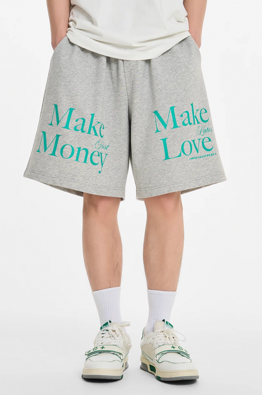 Harsh and Cruel Make Money Make Love Sweat Shorts | Face 3 Face
