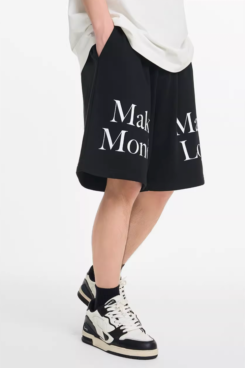 Harsh and Cruel Make Money Make Love Sweat Shorts | Face 3 Face