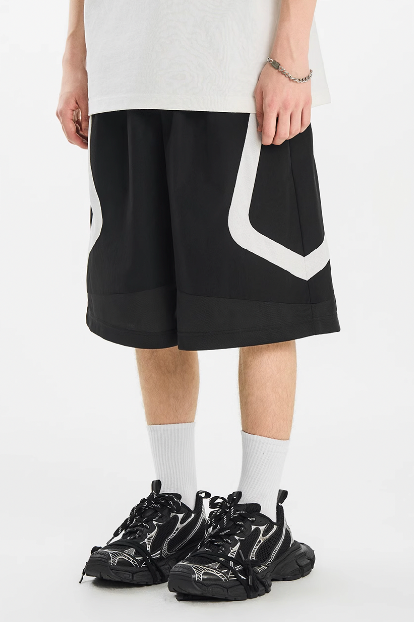 Harsh and Cruel Spliced Mesh Shorts | Face 3 Face