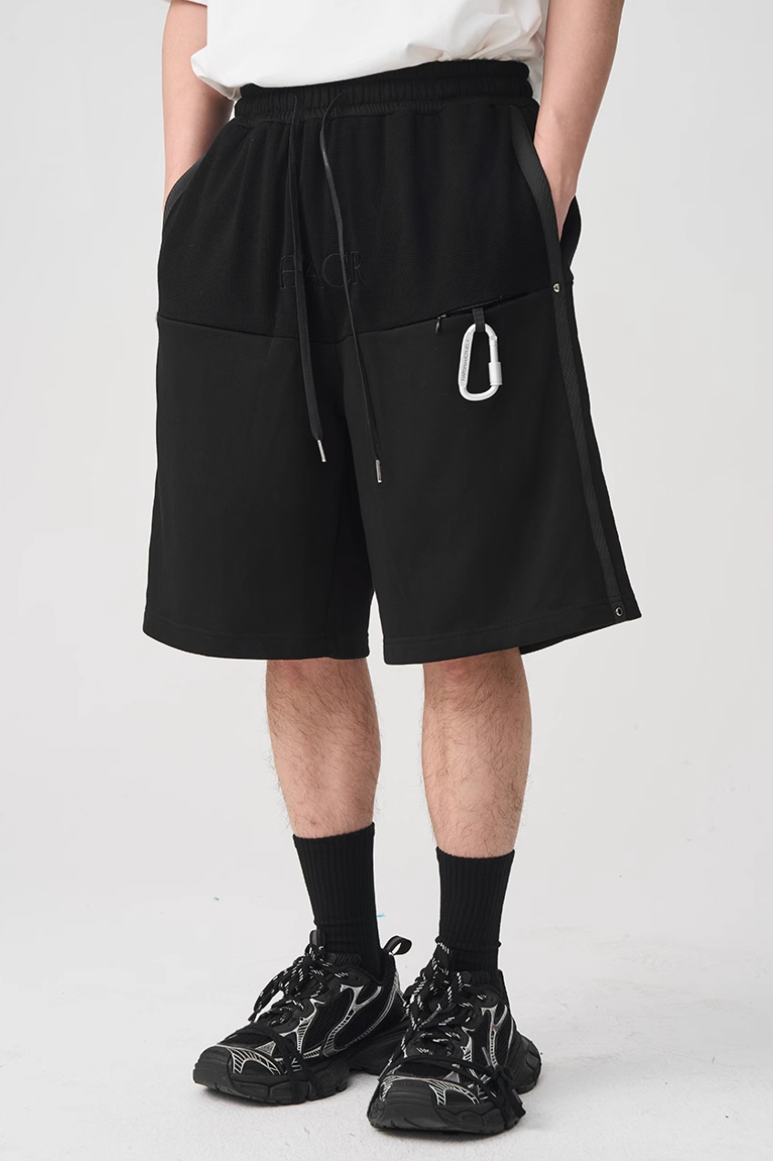 Harsh and Cruel Carabiner Cargo Cropped Pants | Face 3 Face