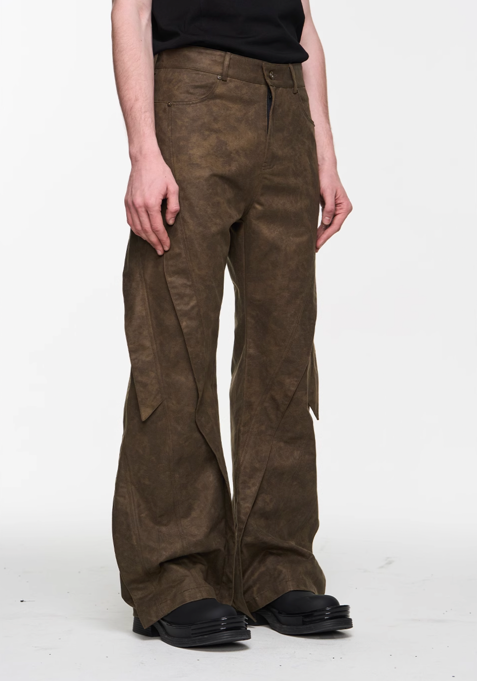 BLIND NO PLAN Twisted Flyford Deformation Work Pants | Face 3 Face