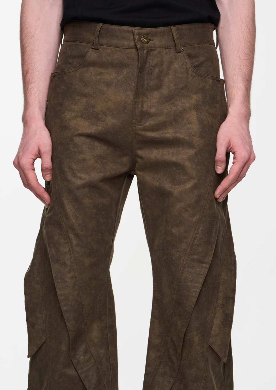 BLIND NO PLAN Twisted Flyford Deformation Work Pants | Face 3 Face