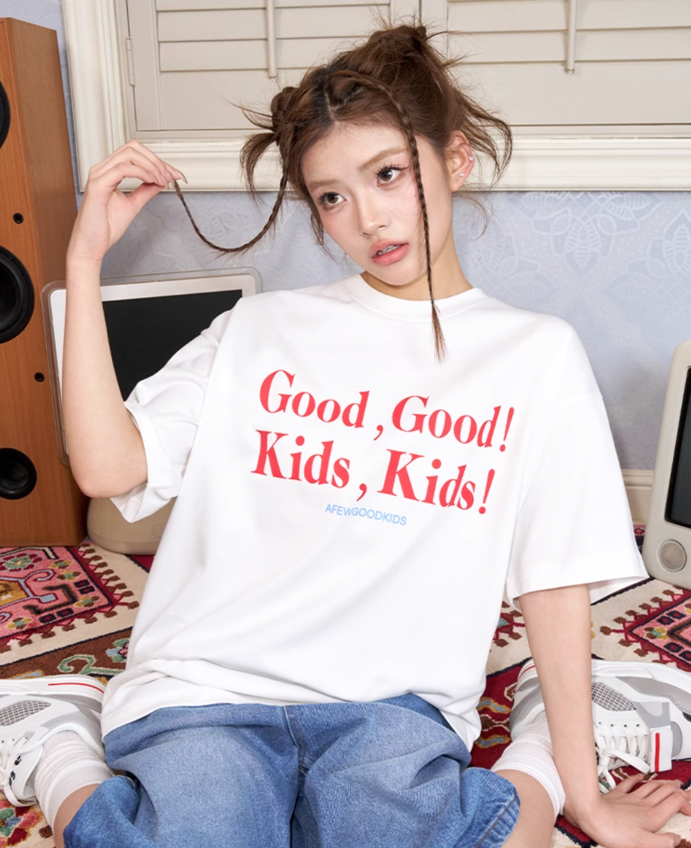 AFGK Good Kids Printed Tee | Face 3 Face