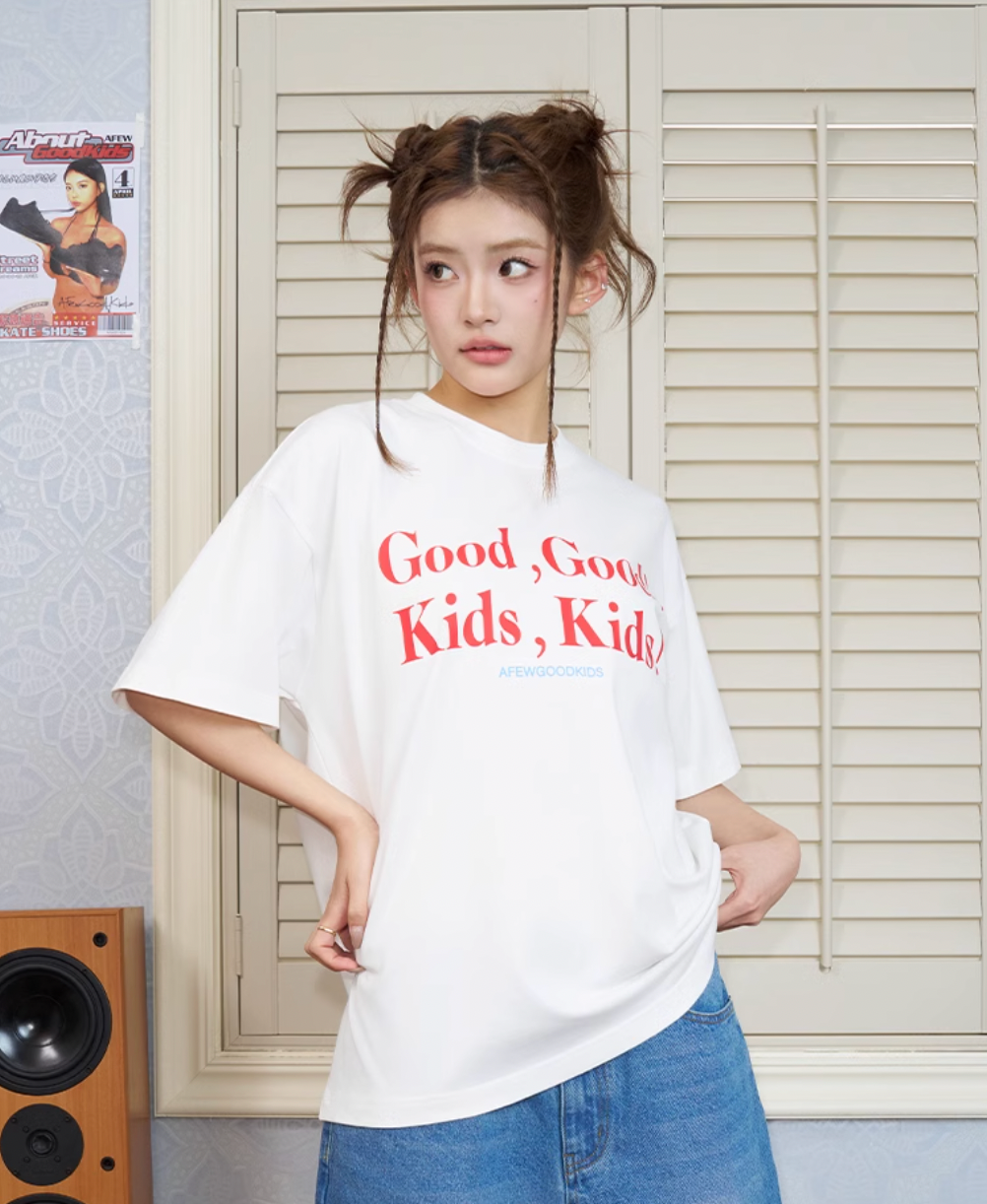 AFGK Good Kids Printed Tee | Face 3 Face