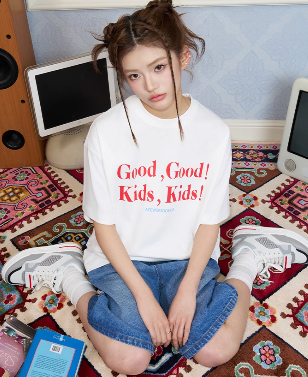 AFGK Good Kids Printed Tee | Face 3 Face