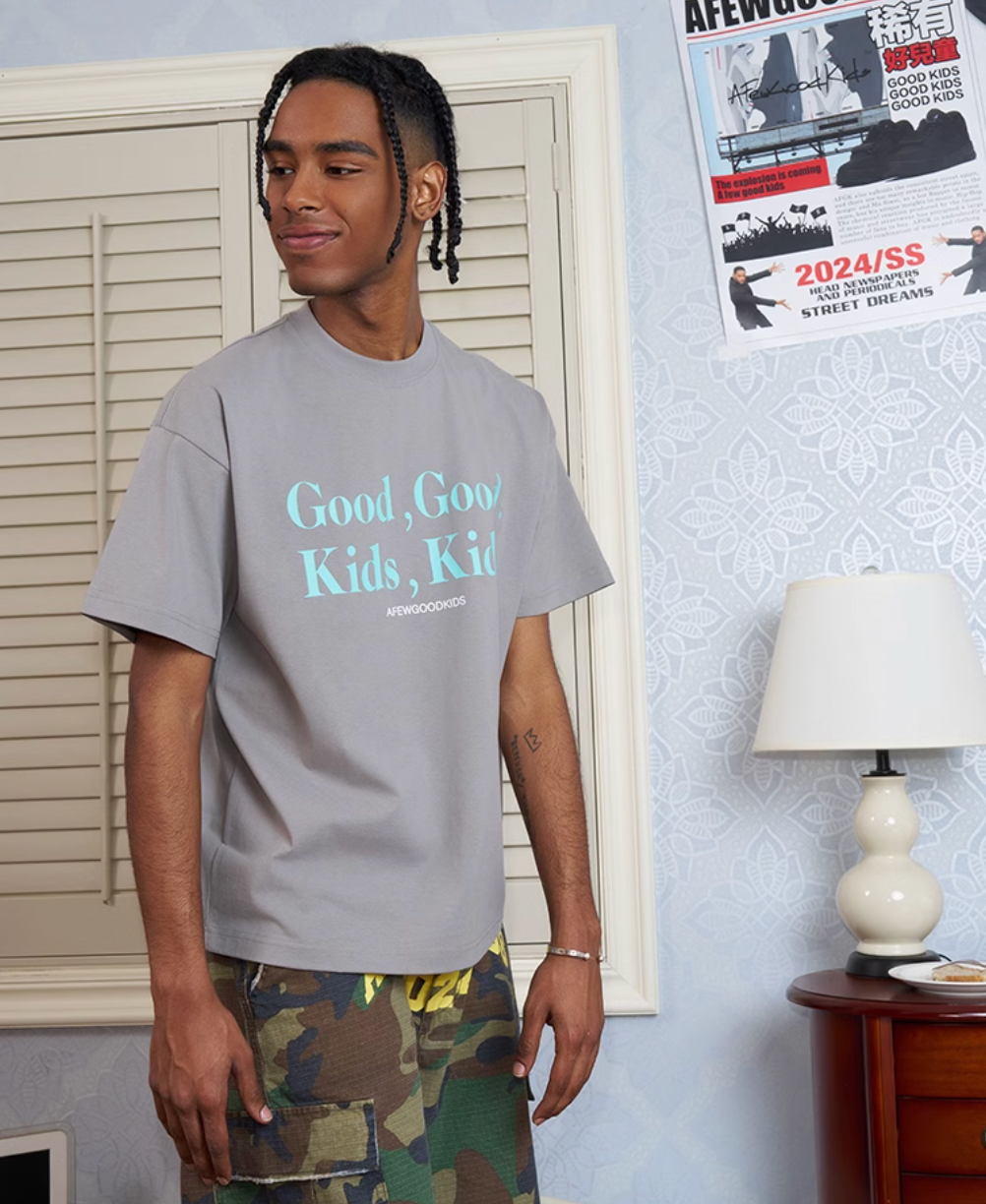 AFGK Good Kids Printed Tee | Face 3 Face