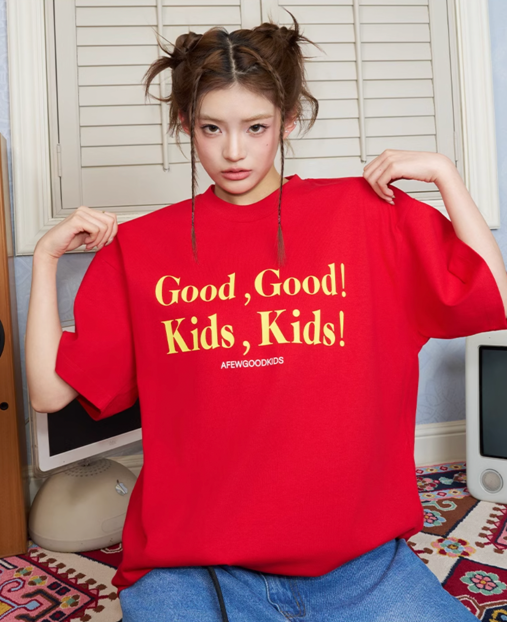 AFGK Good Kids Printed Tee | Face 3 Face