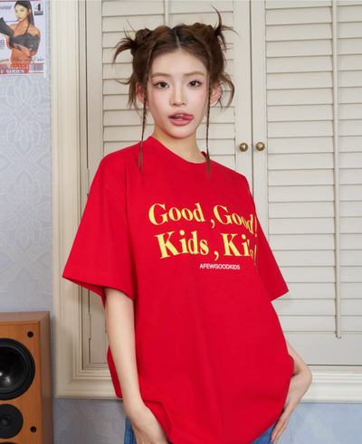 AFGK Good Kids Printed Tee | Face 3 Face