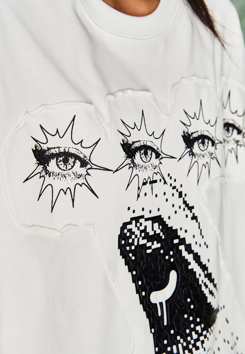 YADcrew "Young And Dangerous" Patch Embroidery Printing Tee | Face 3 Face