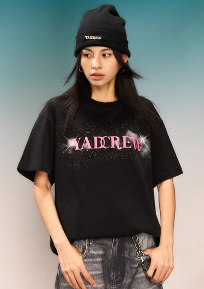 YADcrew “Galaxy” Dot Offset Printing Tee | Face 3 Face