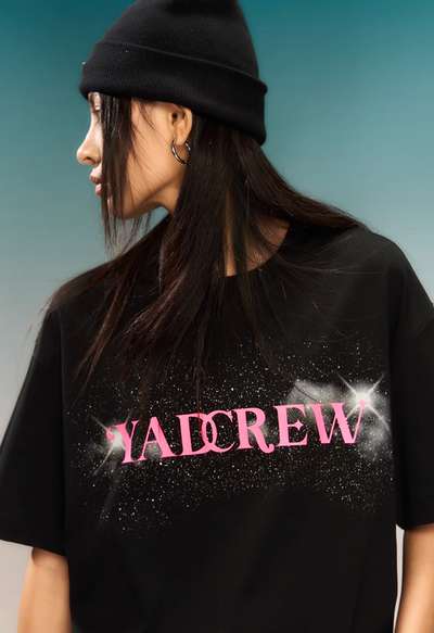 YADcrew “Galaxy” Dot Offset Printing Tee | Face 3 Face