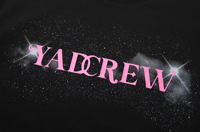 YADcrew “Galaxy” Dot Offset Printing Tee | Face 3 Face