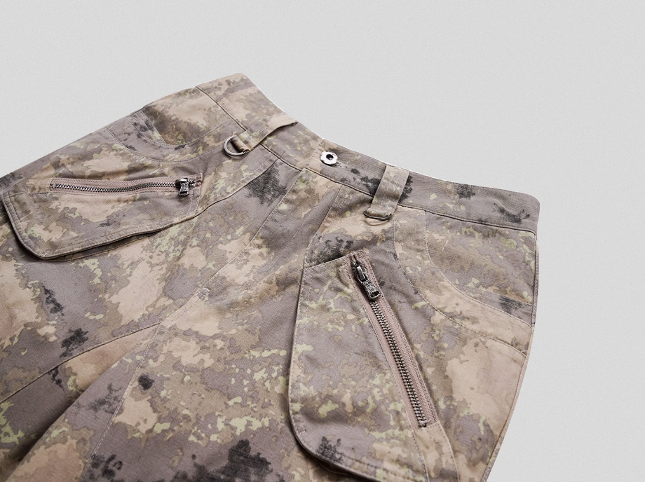 UNDERWATER Desert Camouflage 3D Cut Multi Pocket Work Cargo Pants | Face 3 Face