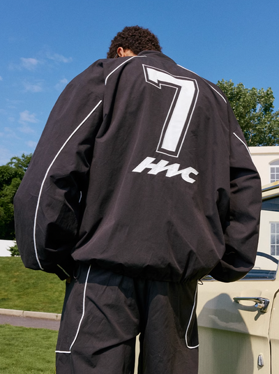 Harsh and Cruel Football Club Embroidered Patchwork Training Track Jacket | Face 3 Face