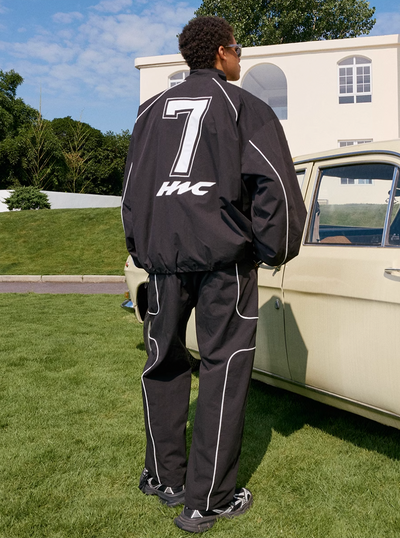 Harsh and Cruel Football Club Embroidered Patchwork Training Track Jacket | Face 3 Face